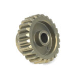 7075 Alloy Machined Mod 0.6 Pinion Gear 24T, 3.17mm Bore/Shaft for Brushless R/C