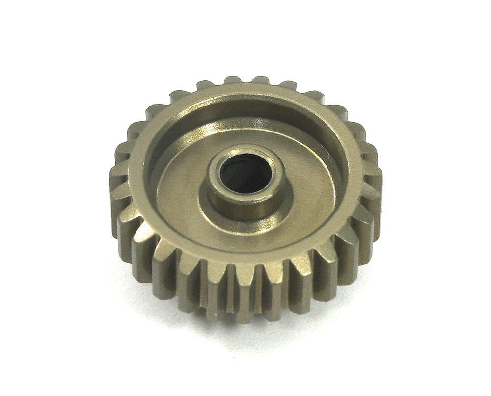 C33069 7075 Alloy Machined Mod 0.6 Pinion Gear 27T, 3.17mm Bore/Shaft for Brushless R/C - Image 1