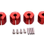 12mm Hex Wheel (4) Hub 12mm Thick for 1/10 Traxxas, Axial, Tamiya, Drift & TC