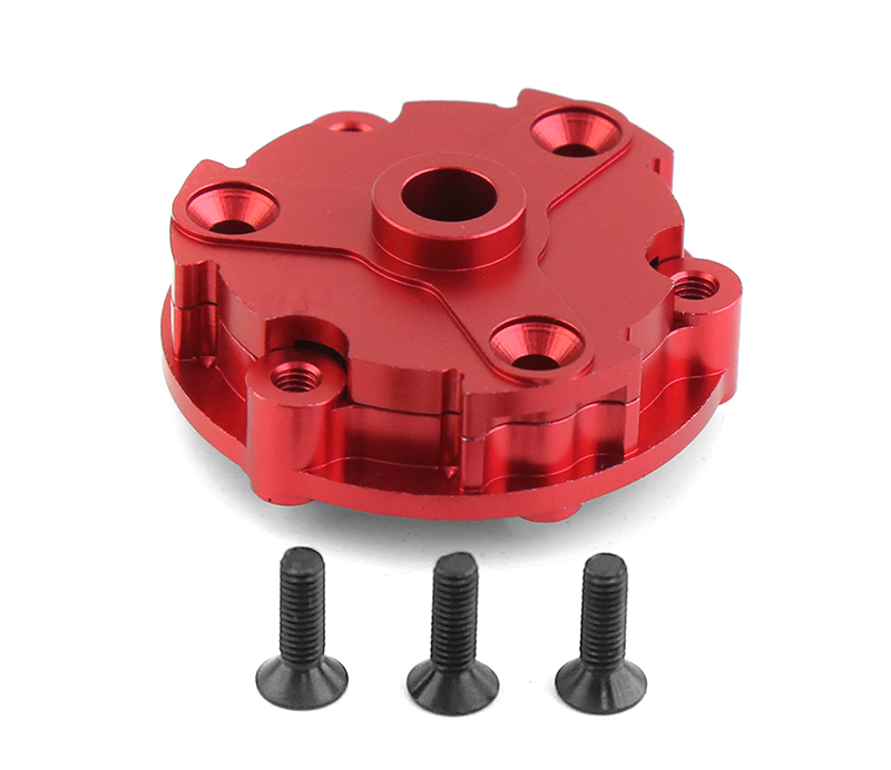 C33205RED Machined Cush Drive Housing for Traxxas 1/10 E-Revo 2.0, X-Maxx, Maxx, XRT 7793X - Image 1