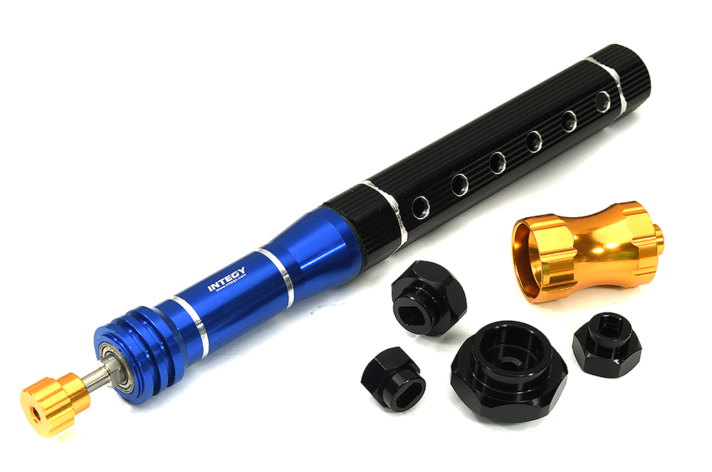 C33213BLUE Bearing Type Tire Balancer for 12mm, 14mm, 17mm & 24mm Hex Size Wheels - Image 1