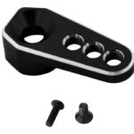 Black Alloy Machined 25T Servo Horn for Traxxas 1/18 TRX-4M Scale Crawler 9734