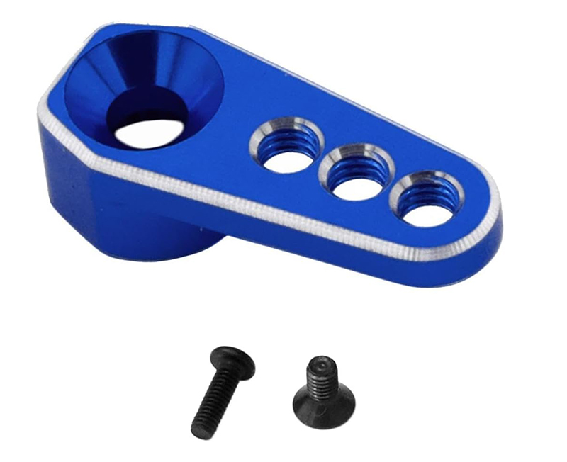 C33242BLUE Blue Alloy Machined 25T Servo Horn for Traxxas 1/18 TRX-4M Scale Crawler 9734 - Image 1