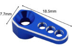 Blue Alloy Machined 25T Servo Horn for Traxxas 1/18 TRX-4M Scale Crawler 9734 - Image 2