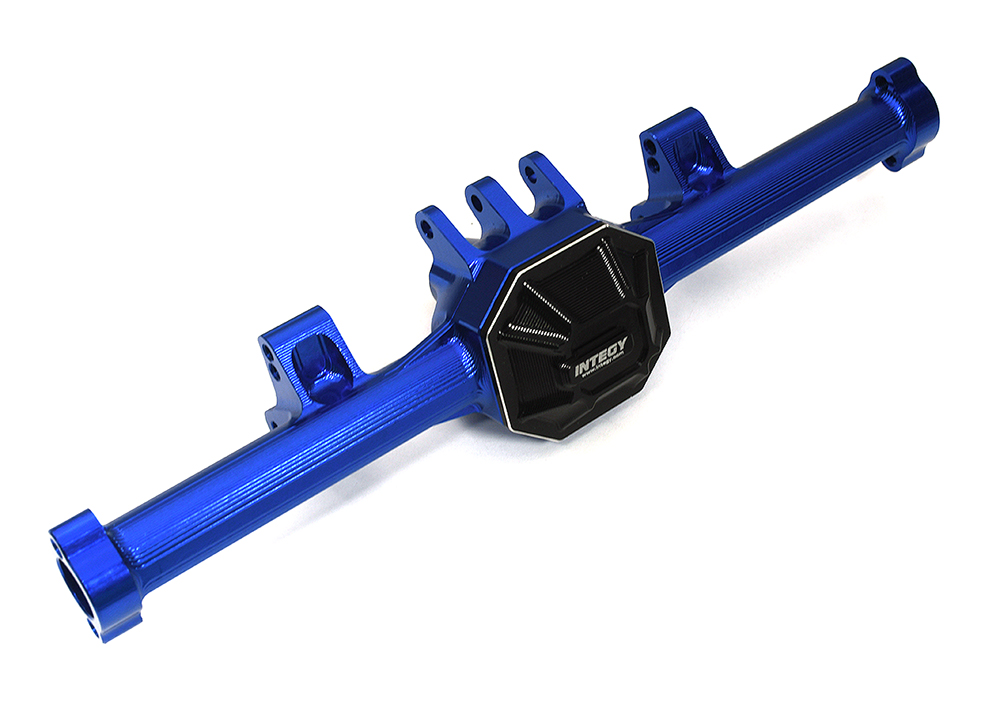 C33277BLUE Billet Machined Rear Axle Housing for Element RC 1/10 Scale Enduro Sendero - Image 1