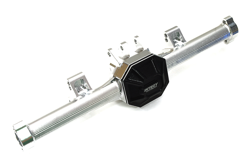 C33277SILVER Billet Machined Rear Axle Housing for Element RC 1/10 Scale Enduro Sendero - Image 1