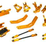 Orange Billet Machined Suspension Upgrade for Arrma 1/10 Kraton 4X4 4S V2 BLX