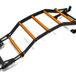 Alloy Metal Exo-Skeleton Body Roll Cage Kit for Traxxas 1/10 Hoss 4X4 9011