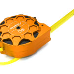 5 Meter Tape Measure by Integy - Alloy Machined Case, 15ft Metric & Inch, Orange