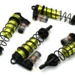 Machined Piggyback Shock Set for Arrma 1/8 Kraton 6S BLX ARA330621 ARA330622