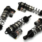 Machined Piggyback Shock Set for Arrma 1/8 Kraton 6S BLX ARA330621 ARA330622