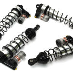 Machined Piggyback Shock Set for Arrma 1/8 Kraton 6S BLX ARA330621 ARA330622