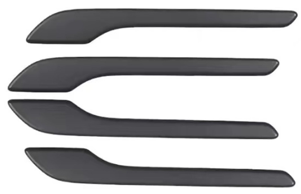 C33377 Matte Black Door Handle Trims Cover for Tesla 2017-2023 Model 3/Y - Image 1