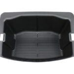 Black TPE Rear Trunk Storage Box for Tesla 17-23 Model 3