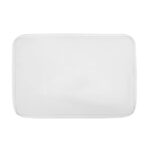White Synthetic Leather Screen Cover for Tesla 17-23 Model 3/Y