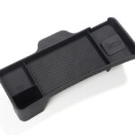 Black Silicone Rear Screen Stand Storage Tray Organizer for Tesla 24 Model 3