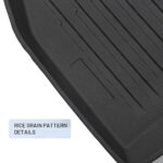 Black TPE Plastic Large Trunk Mat w/ Pattern for Tesla 24 Model 3 - Image 5