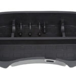 Black ABS Frunk Storage Box Organizer for Tesla 21-23 Model 3