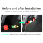 Black Flocked Left and Right Rear Trunk Organizer for Tesla Model Y - Image 3
