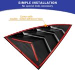 Glossy Black ABS Rear Side Window Shades Blinds Covers for Tesla 17-23 Model 3 - Image 3