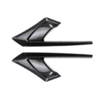 Glossy Carbon Side Camera Aero Trim Covers Shades for Tesla 20-23.6 Model Y