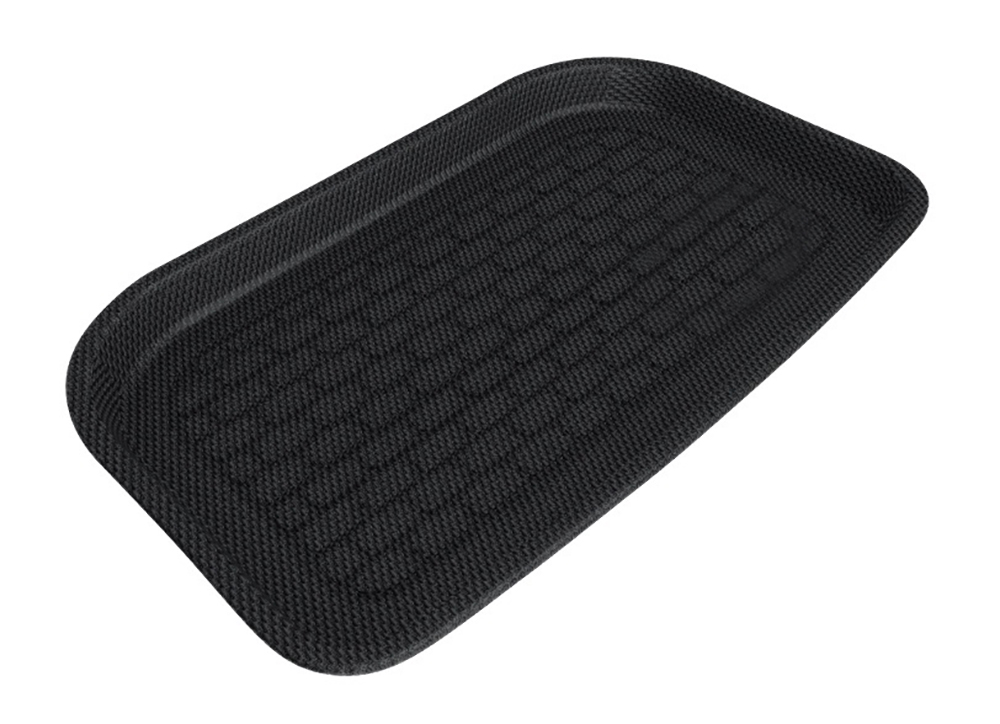 C33536 Black TPE 3D Molded Rear Trunk Lower Pad for Tesla 20-24 Model Y 7 Seats - Image 1