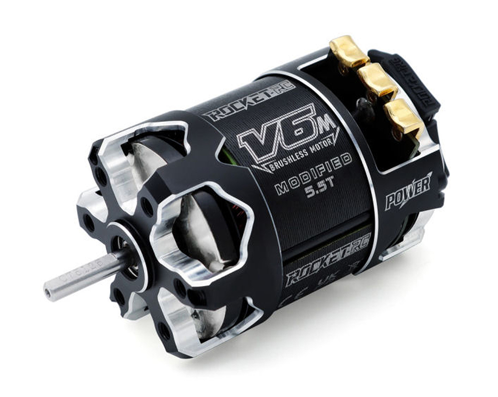 C33559 Rocket-RC V6M Modified 5.5T Lightweight Sensored Brushless Motor - Image 1