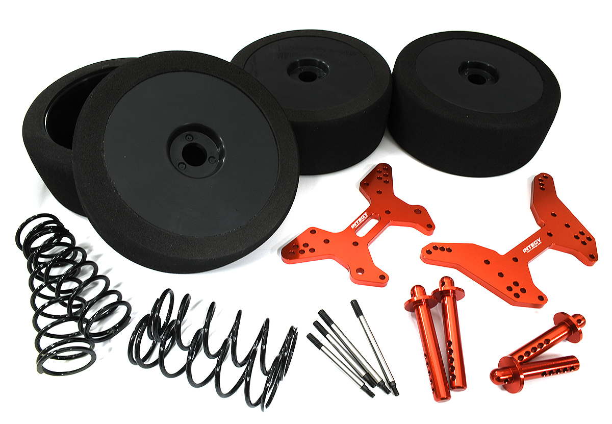 C33586RED On-Road Suspension Conversion Kit for Arrma 1/8 Kraton 6S BLX V5 - Image 1