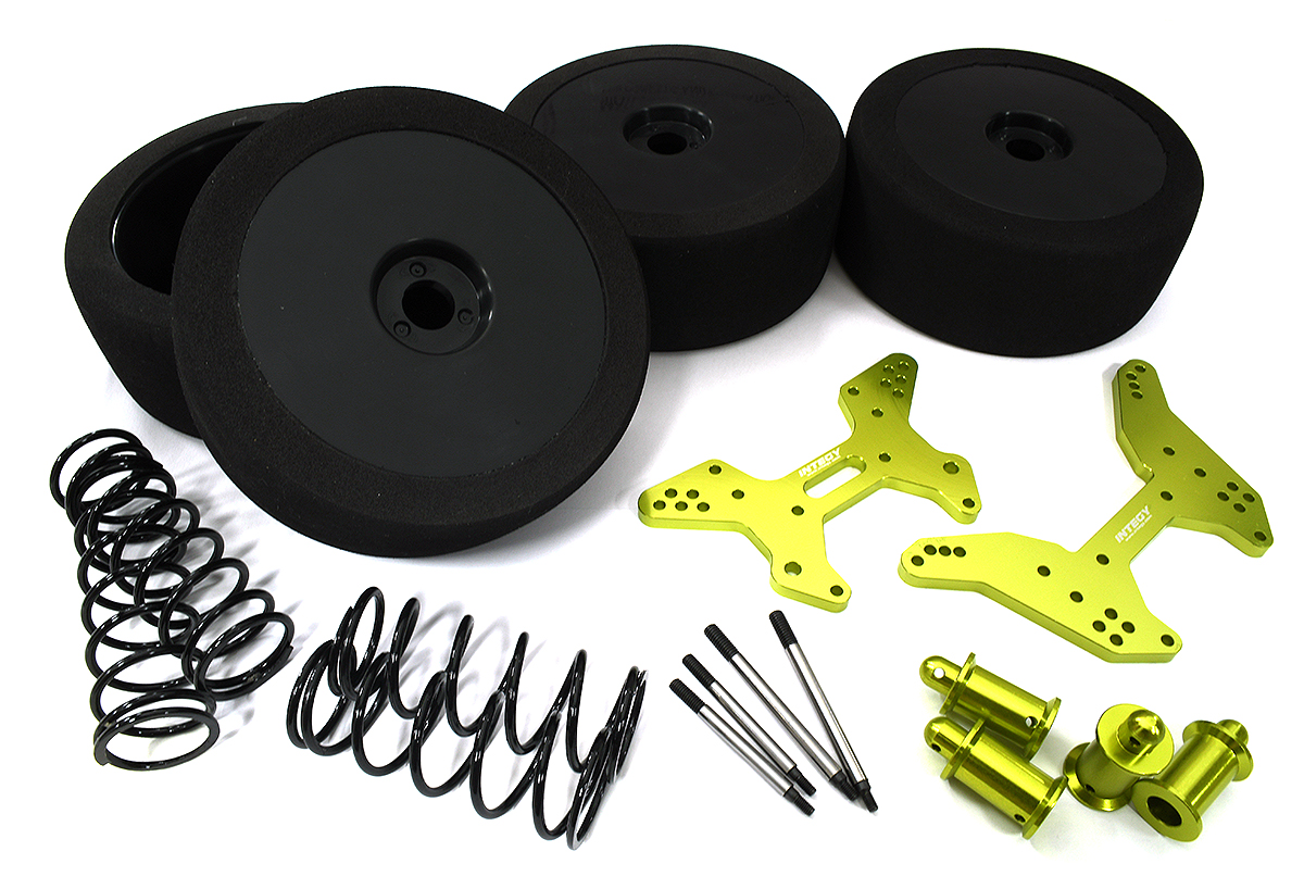 C33587GREEN On-Road Suspension Conversion Kit for Arrma 1/8 Kraton 6S BLX - Image 1