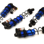 Billet Machined Piggyback Shocks (4) for Arrma 1/10 Vorteks 4X4 3S BLX ARA330722