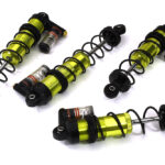 Billet Machined Piggyback Shocks (4) for Arrma 1/10 Vorteks 4X4 3S BLX ARA330722