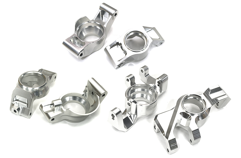 C33622SILVER XRT Suspension Conversion Kit for Traxxas X-Maxx Req. 20x32x4mm Bearings - Image 1