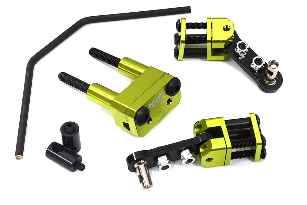 C33658GREEN Billet Machined Front Sway Bar Set for Traxxas 1/10 Maxx 4S & Maxx V2 w/WideMaxx - Image 1