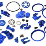 Billet Machined Alloy Conversion Kit Combo B for Losi 1/4 Promoto-MX Motorcycle