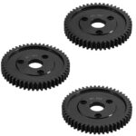 HD Steel Spur Gears 48T, 49T & 50T MOD1 Pitch for Traxxas w/ 3-Hole Adapter