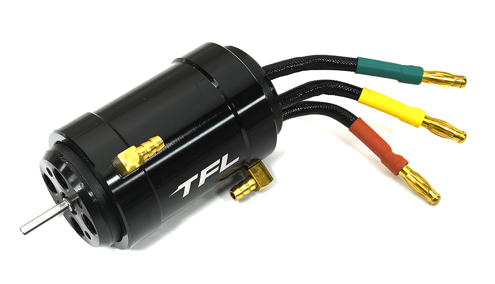 C33745 SSS 29 Series Brushless Motor 2960/3000kV 1/8 Shaft Size w/ Water Cooling Jacket - Image 1