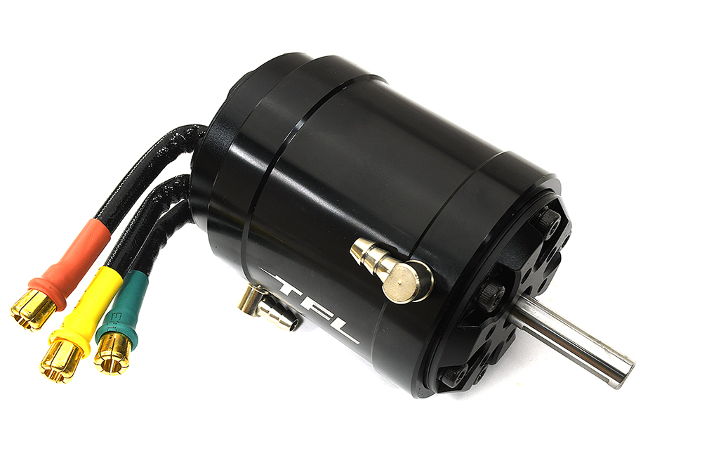 C33794 High-Performance 1000kV Brushless Motor with Water Cooling Jacket in Black - Image 1