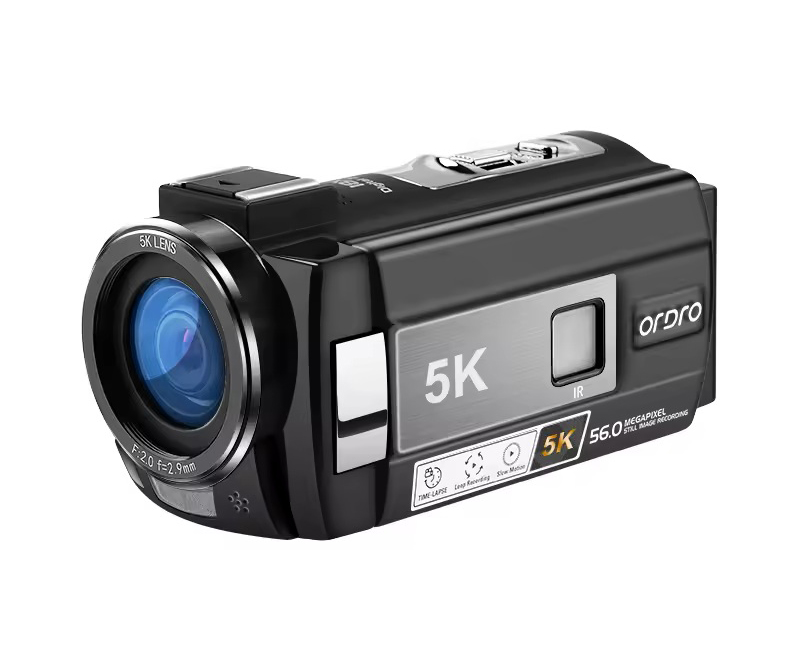 C33804 Ordro 5K IR Night Vision Camcorder in High-Resolution Digital Video Camera - Image 1