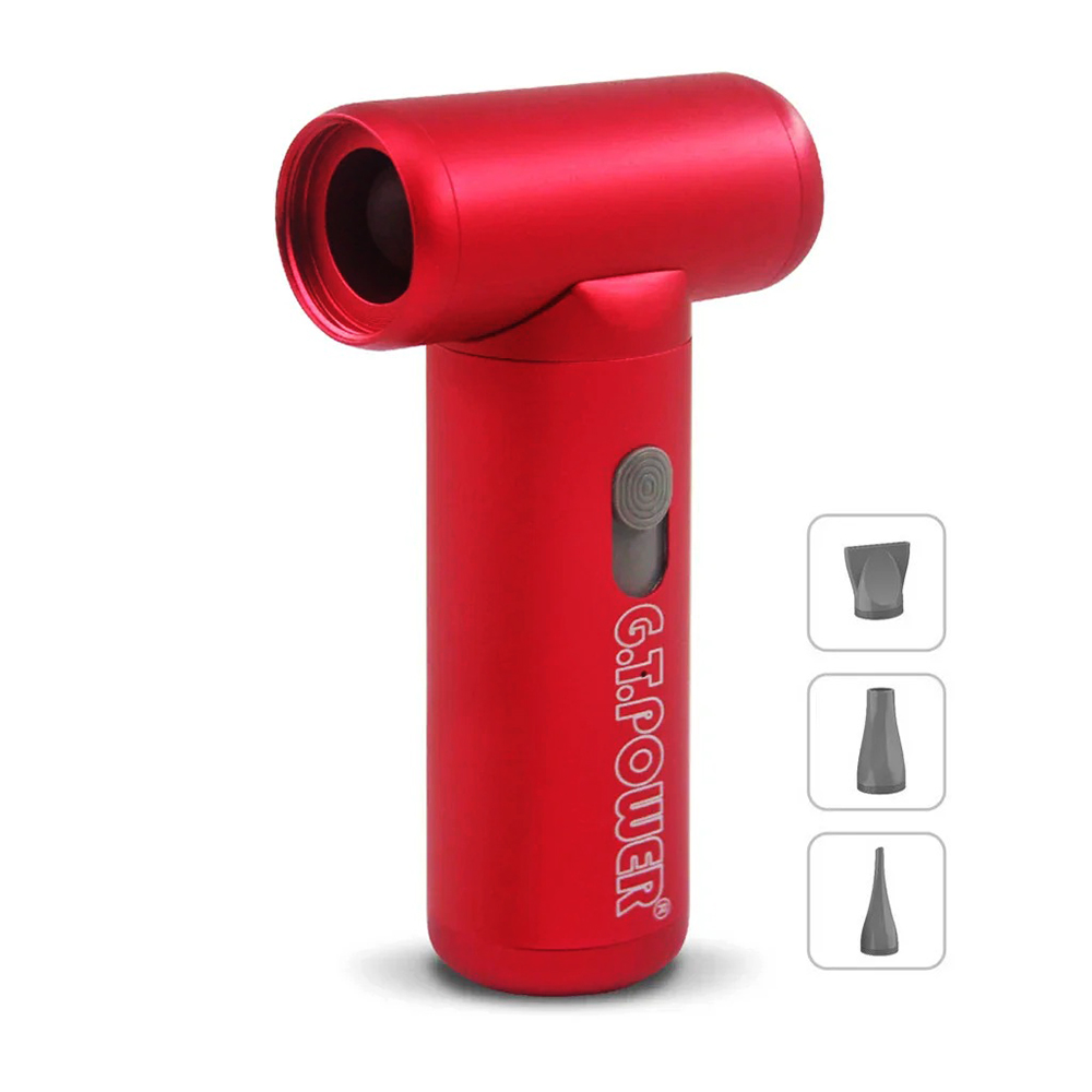 C33824RED G.T. POWER Multi-Function JetFan2 Blower 110,000rpm USB Stepless - Image 1