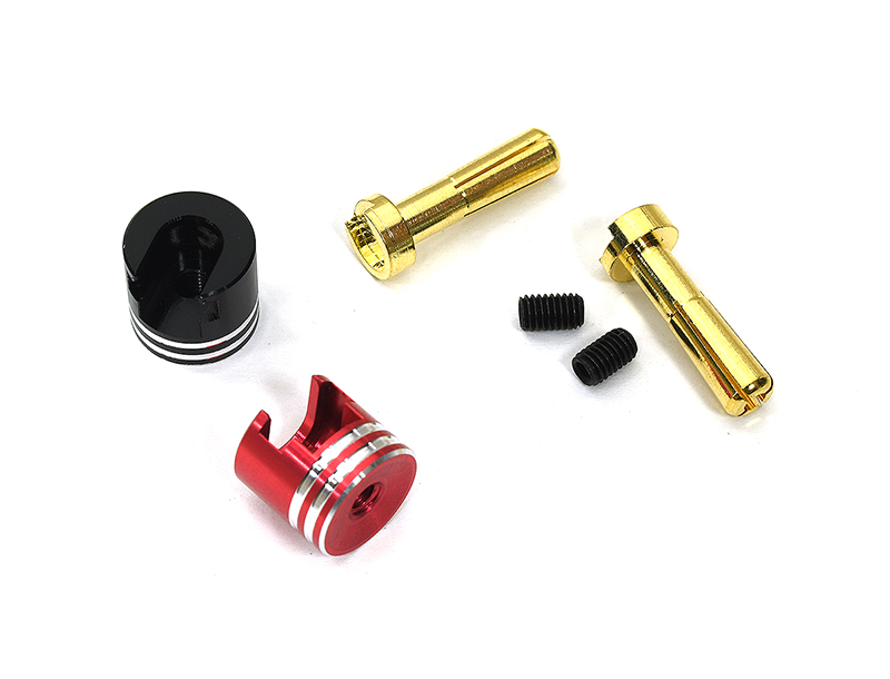 C33835 Heatsink Grip 4mm Bullet Plugs 18mm Length for RC Motors and ESCs - Image 1
