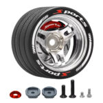 Alloy 3 Dual Spoke Steering Wheel for Sanwa, Futaba 7PX, NB4 & X9