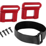 Red Alloy Battery Hold-Down Strap for Traxxas 1/8 Sledge & Maxx Slash 6S 9627