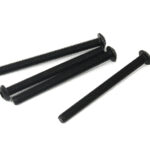 Button Head Hex Screw Set, M3x35mm Size, Durable Hardware, 4-Pack