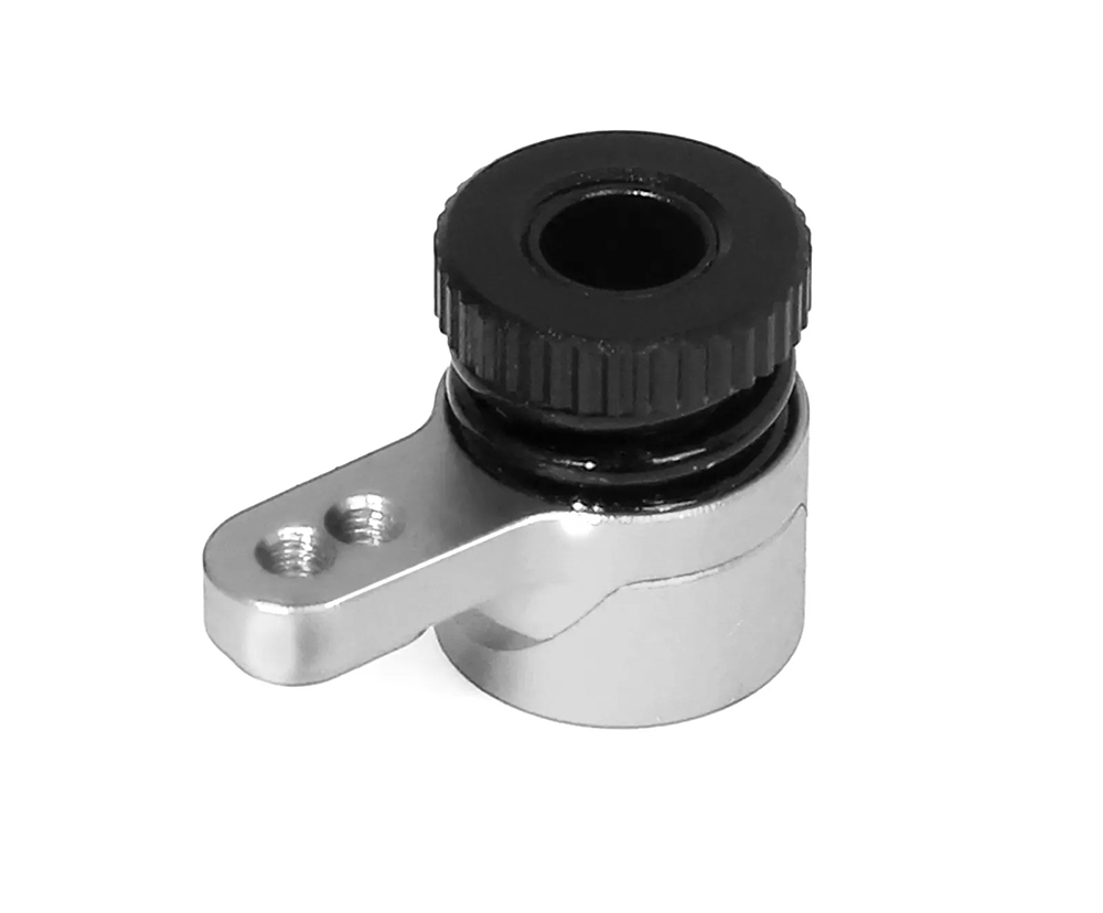 C33861SILVER Silver Alloy 25T Servo Horn Saver for Losi Mini LMT & Arrma Typhon Grom - Image 1