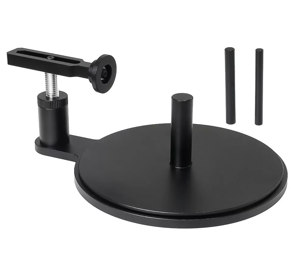 C33867BLACK Black RC Tire Gluing Jig Tool for 1/18, 1/10, 1/8 Buggy Wheels - Image 1