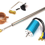 High-Performance 200mm Stainless Shaft with 2440 4600kV Brushless Motor