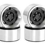 Realistic Alloy 1.9 Wheels (4) Set for TRX-4, SCX-10 & 1/10 Scale Crawlers