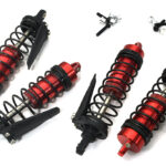 Alloy Front & Rear Shock Set (4) for Traxxas 1/10 Slash Short Course Truck