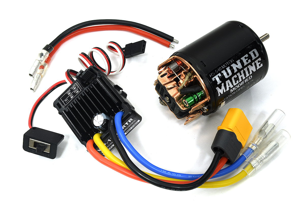 C33992 Scale Off-Road Edition Waterproof WP-1060 ESC & 23T Drive Motor 540 Size - Image 1