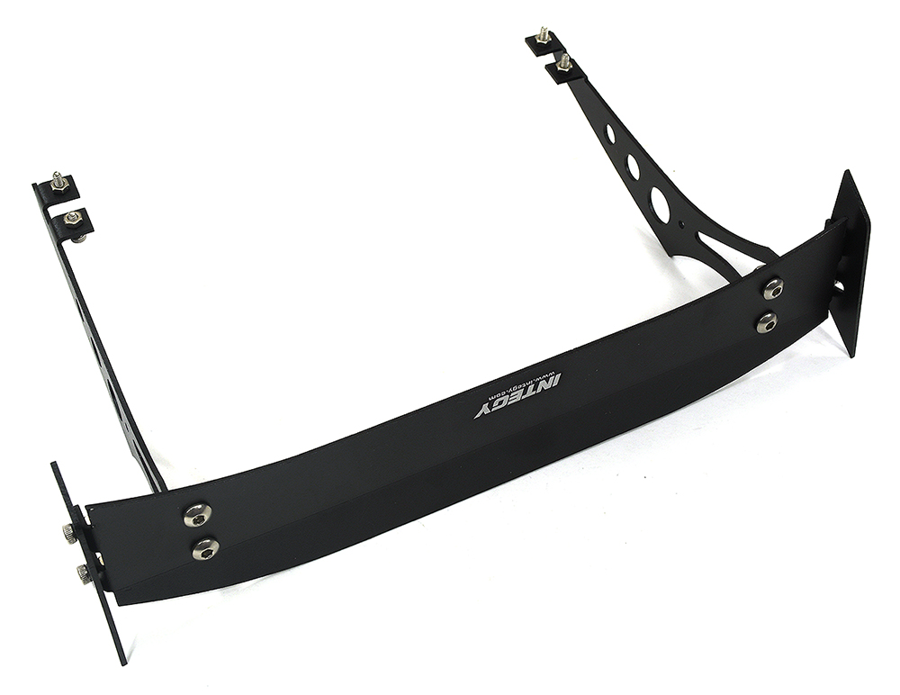 C34004BLACK Realistic 1/10 Size Aluminum Rear Wing 175mm Width for Touring & Drift Car - Image 1